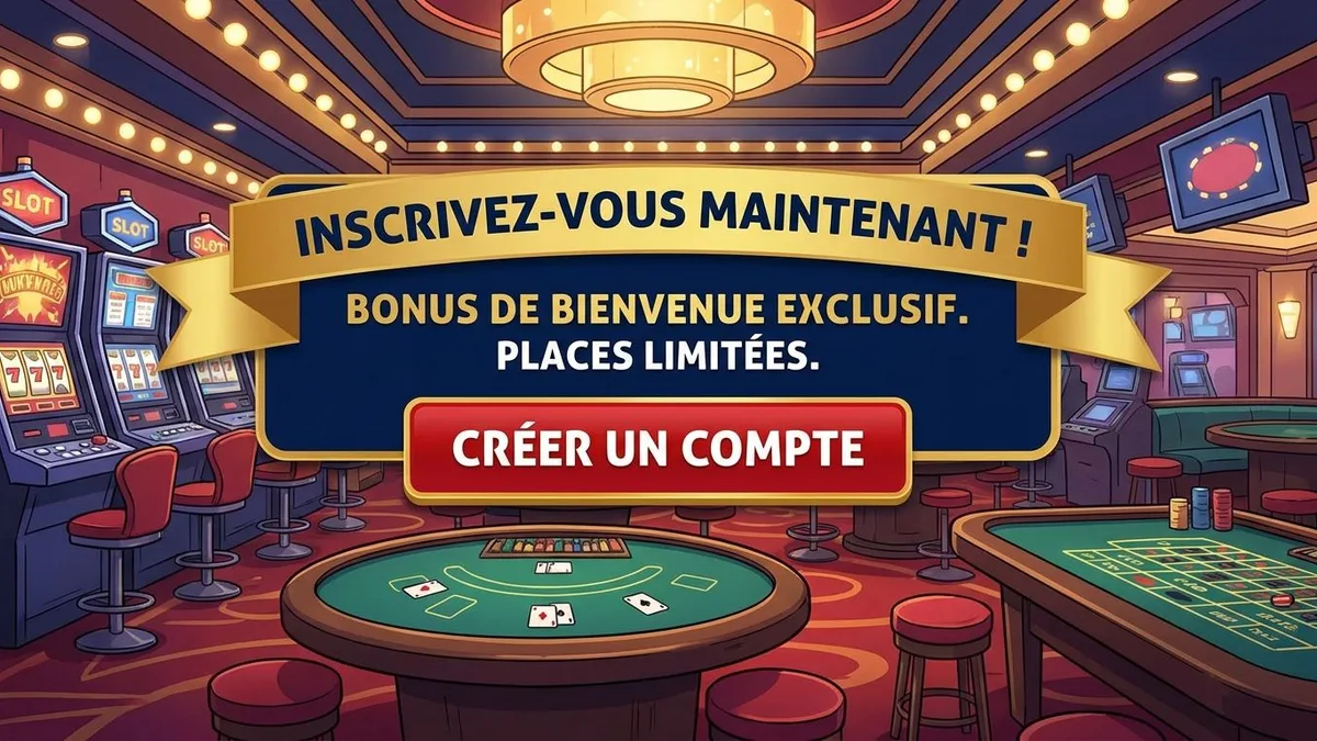 Inscription avec bonus